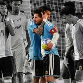 Flores, el último compañero de Messi: la foto que no le pidió y el “hacé el gol” que se lleva para siempre