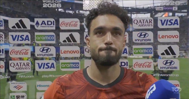 Ziko en la nota post partido.