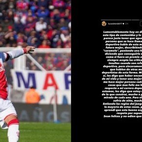 El enojo de Blondel tras su gol en el Monumental por un comentario sobre Morena Beltrán: "No me parece justo"