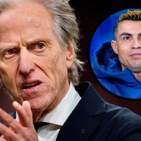 Video: la reacción de Jorge Jesus tras el comunicado de Cristiano Ronaldo